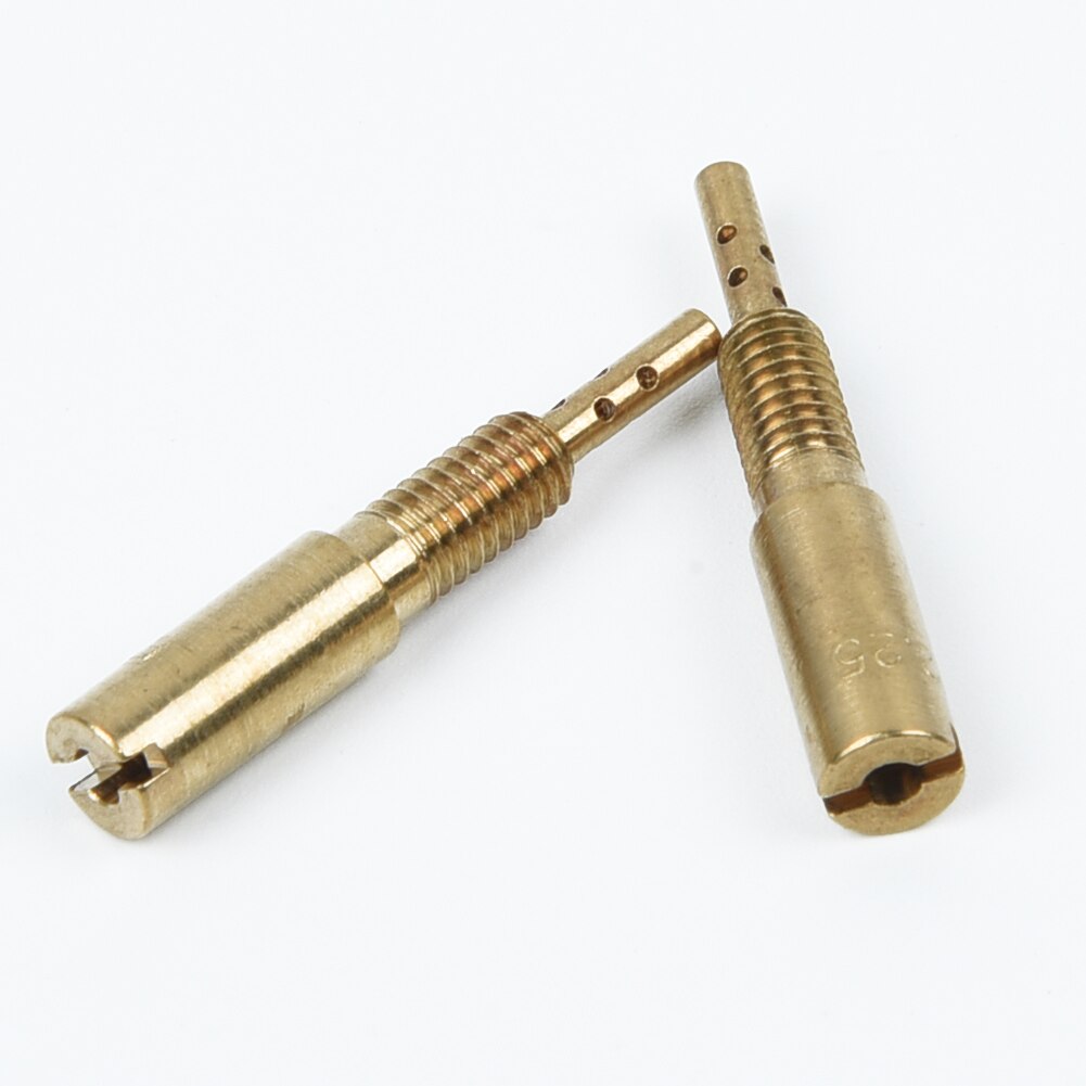 For Mikuni Carb VM28/486 Pilot Jets For Mikuni HS40 Golden 12Pcs Motorcycle Replacement Practical Durable
