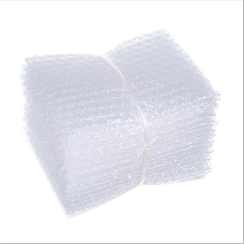 20X20Cm Plastic Envelop Pe Clear Bubble Bag Shockproof Verpakking Zakken 100 Stuks