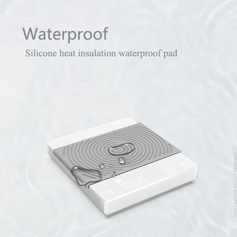 Coffee Scale Portable Smart Digital Food Scale Electronic Drip Coffee Scale with Timer 2Kg