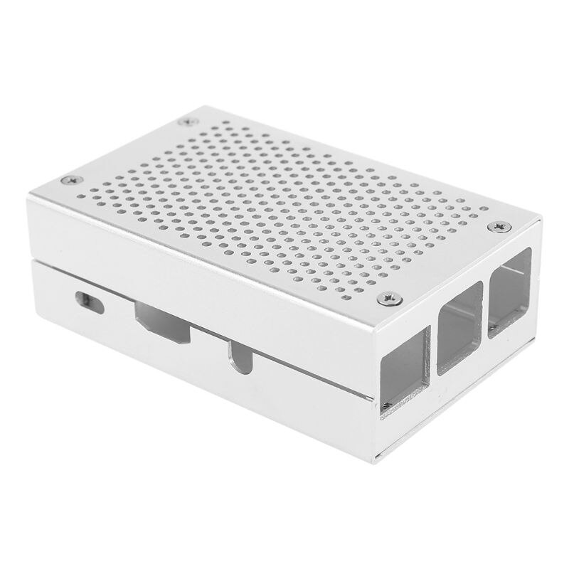 Aluminium Case Cover Metalen Behuizing Voor Raspberry Pi 3 Model B Pi 2 B / B + B2QF