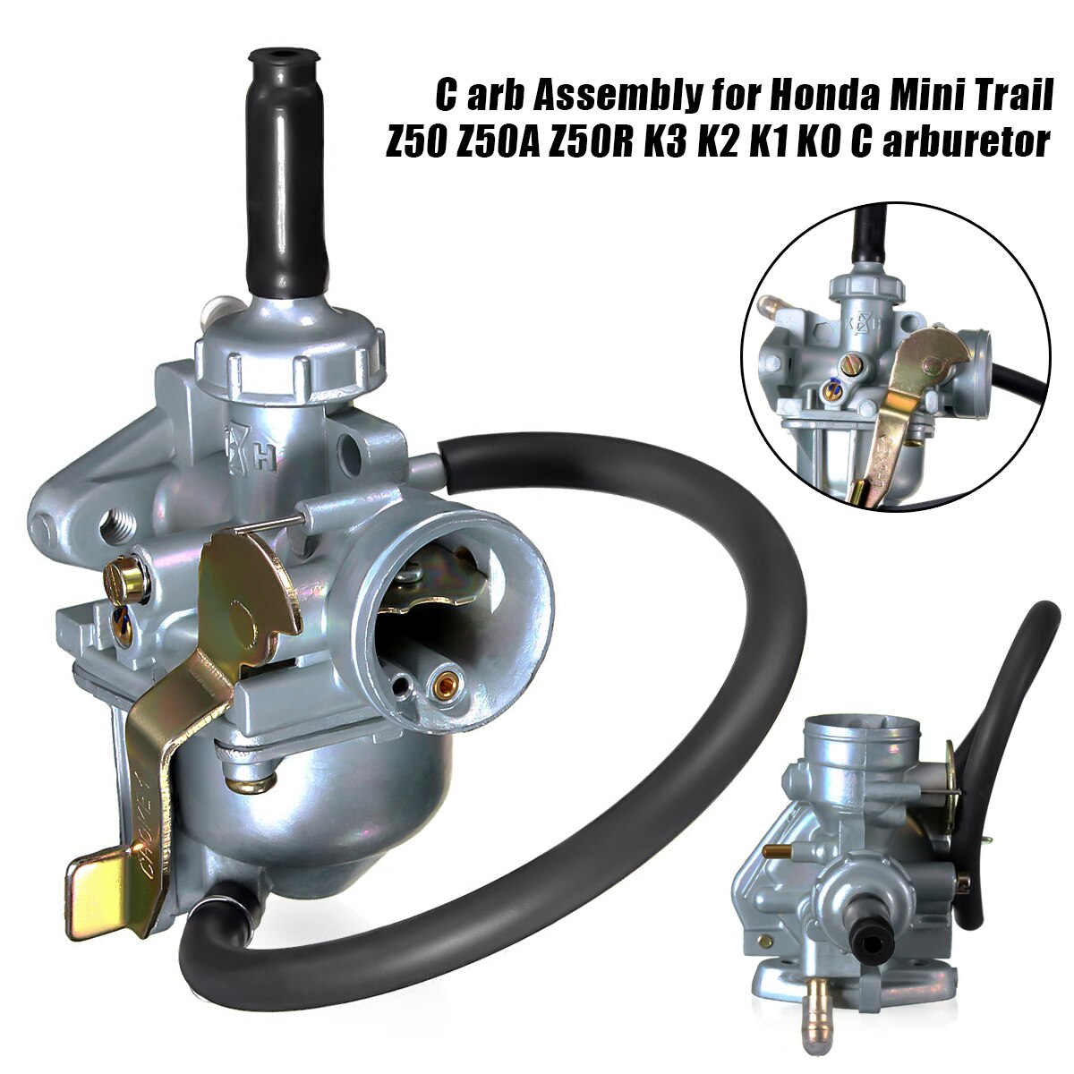 Nyeste 38mm karburator samling til honda mini trail  k3 k2 k1 k0 z50 z50a z50r carb