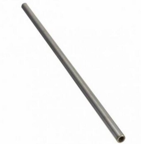 2 stk sømløs rustfritt stål kapillarsølvrør 6mm x 4mm indre diameter lengde 250mm,  med oksidasjonsmotstand
