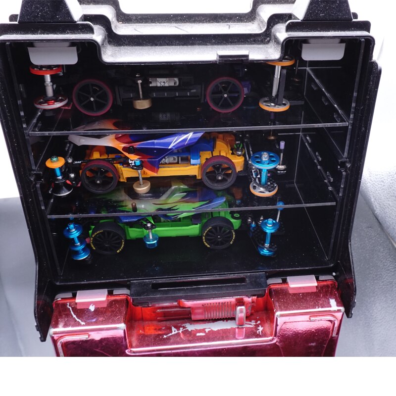 Transparent Acrylic Separator Clapboard Ramen Box Partition 1 set for Tamiya Mini 4WD Racing Car 324store