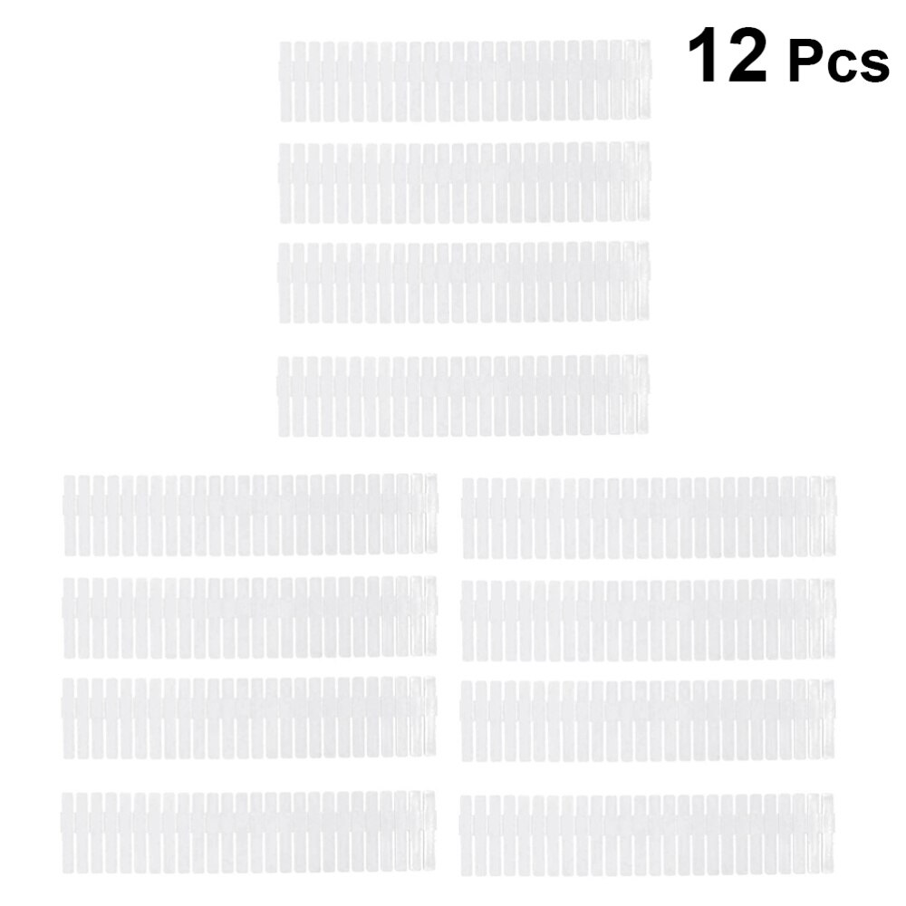 12PCS Adjustable Drawer Divider Free Combination Drawer Clapboard Items Classfication Deviders Wardrobe Closet Separator