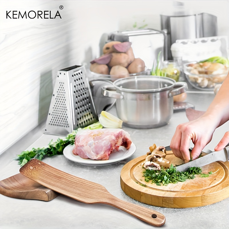 KEMORELA 1Stck Holz Halfter Löffel Utensil Küche Holz Löffel Halfter Kochen Spachtel Utensil Halfter Clips Holz