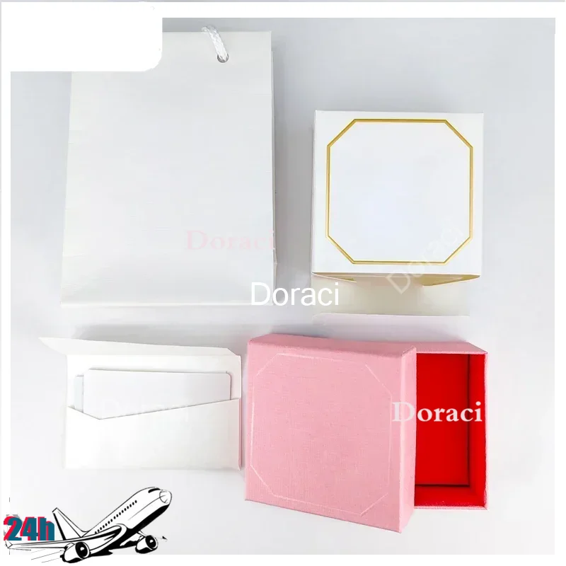 Europäische und amerikanische exquisite Schmuckset-Geschenkbox, einfache und elegante Geschenkbox, trendiges Geschenkbox-Set