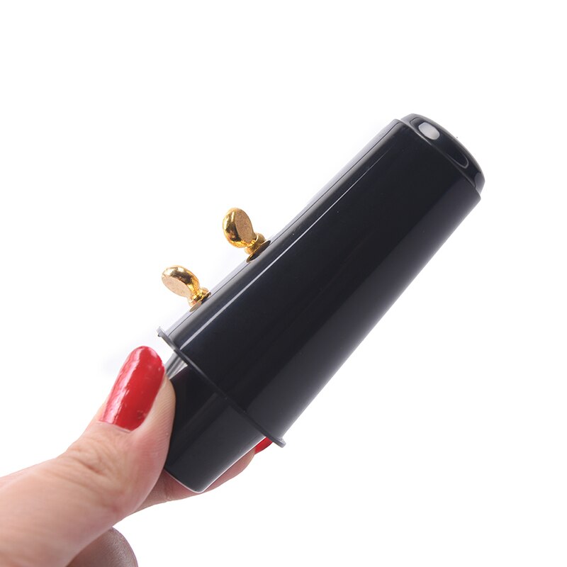 1Pcs Professionele Plastic Saxofoon Mondstuk Klassieke Muziek Altsax Mondstuk Zwart Voor Saxofoon