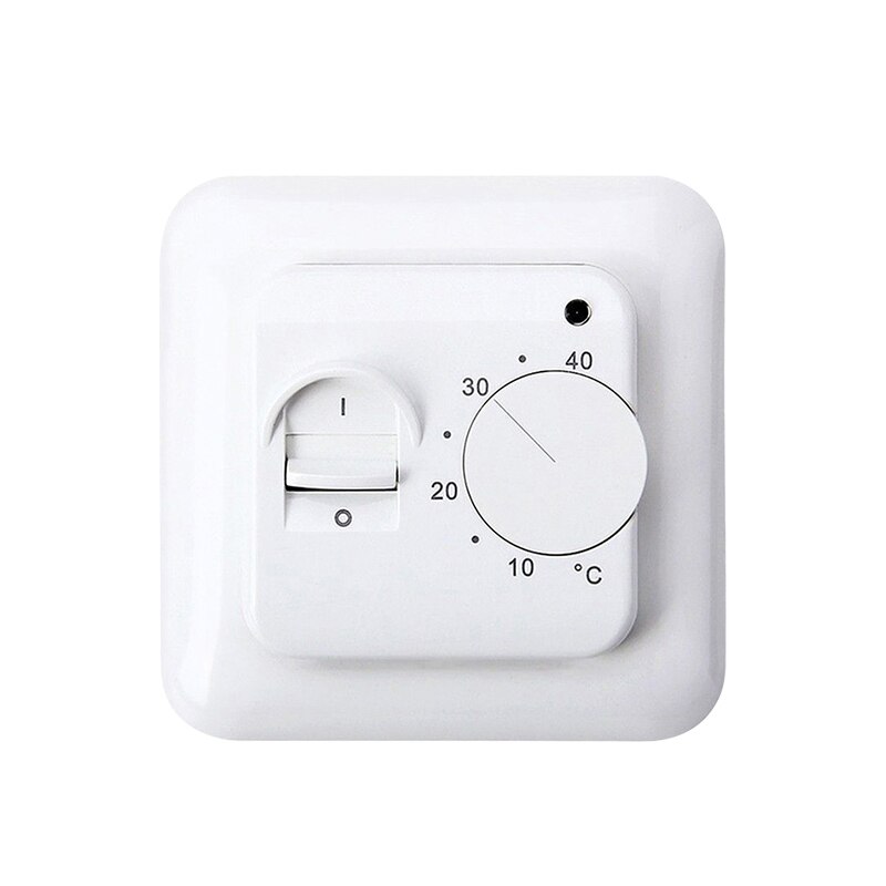 1PC Electric UnderFloor Heating Thermostat Controller Switch Floor Sensor Regulator Warm Temperature Controller: Default Title