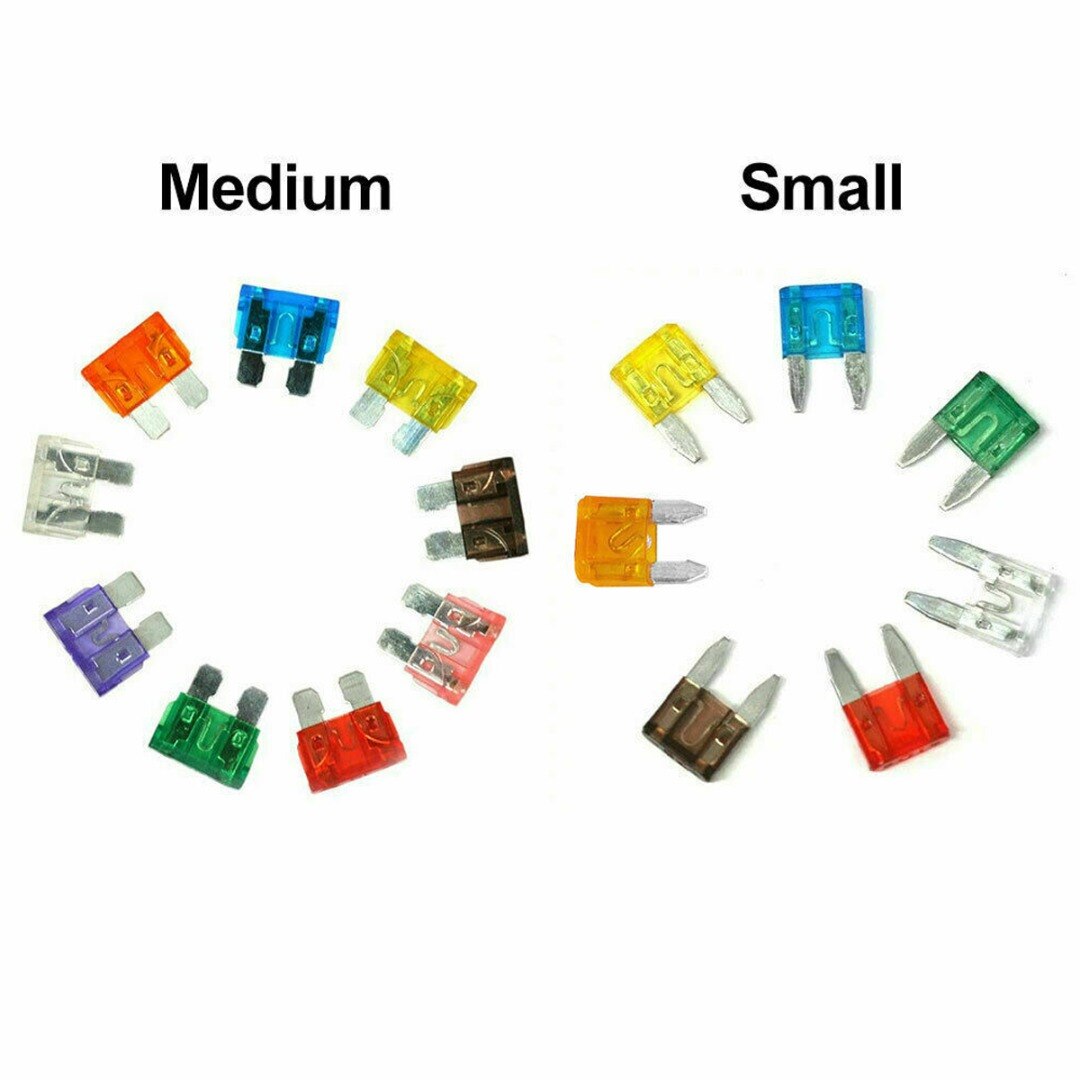 250pcs Car Fuses Assortment Auto Van Standard &amp; Mini Blade Fuse 5-30AMP Set
