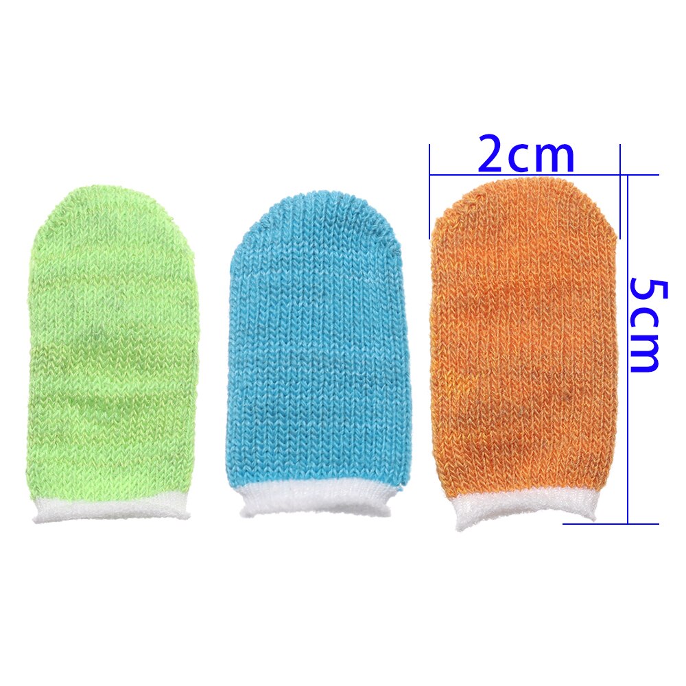 Funda para el dedo guantes pantalla táctil completa juego yemas de los dedos a prueba de sudor antiestático teléfono móvil Tablet antiestático juego Accesorios