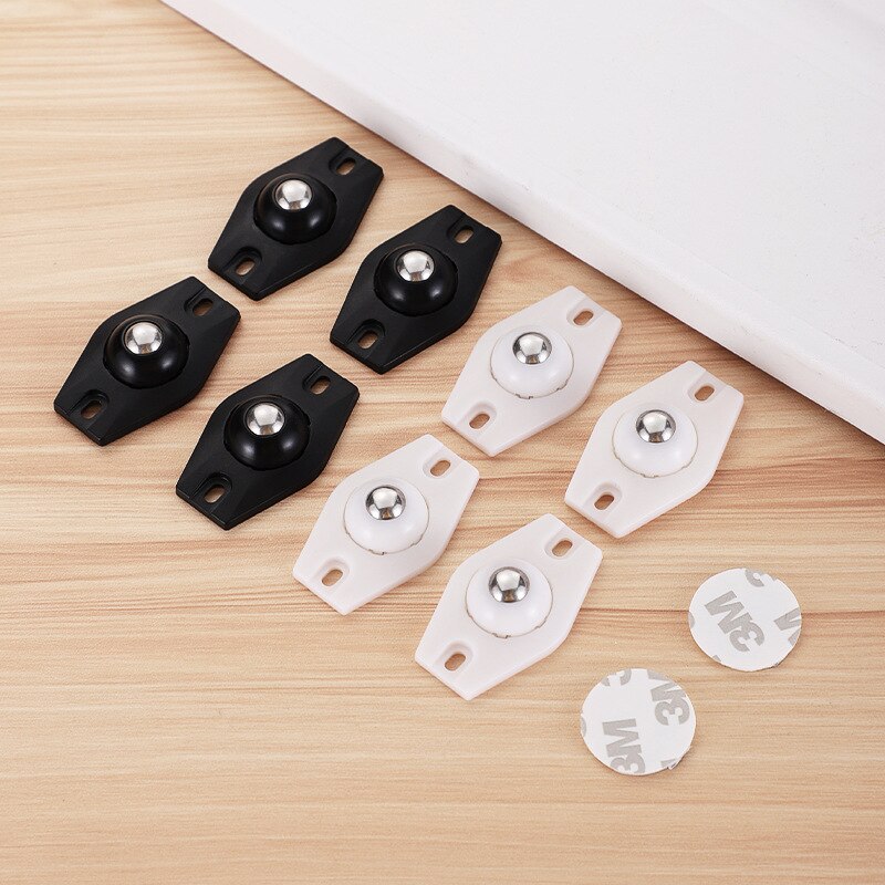 Gat Gratis Lijm Bal Katrol Huishoudelijke Mobiele Basis Accessoires Kleine Wiel Universele Wiel Op De Bodem Van Vuilnisbak