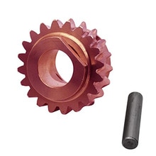 Przekładnia ślimakowa + kołek robić odśnieżarki Ariens ST824 924050 52402600 524026 924082 52422700 numer części zamiennej ST824 itp.