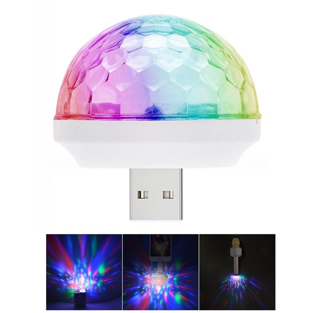 Light Stage Effect USB 5V Disco Ball DJ Party Ligh... – Vicedeal