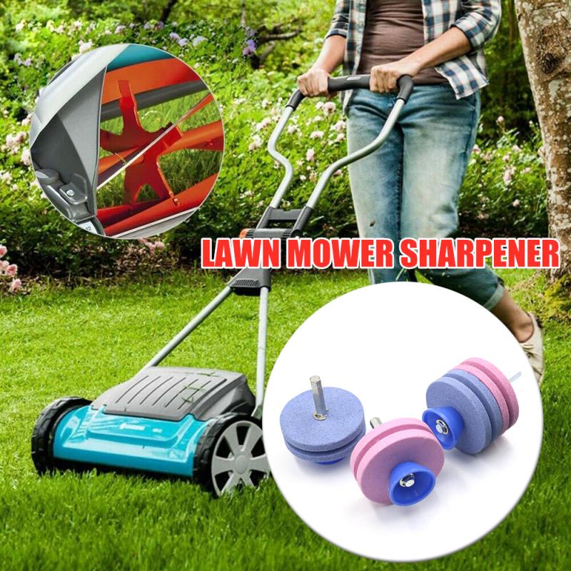 Faster Lawn Mower Sharpener Lawnmower Blade Sharpener Universal Grinding Rotary Drill Cut Knife Sharpener