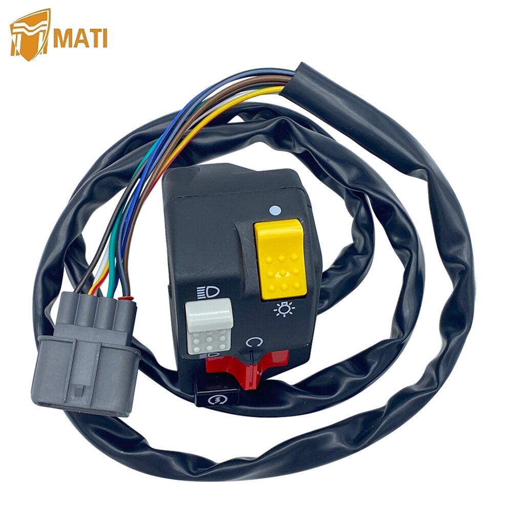 Chuuparts Handlebar Control Switch Start Kill Stop Headlight 35150-HM8-B61 35150-HM8