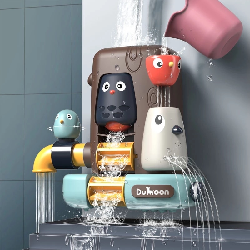 Leuke Bad Speelgoed Pijplijn Water Spuiten Douche Game Olifant Bad Baby Speelgoed Voor Kinderen Zwemmen Badkamer Baden Douche Speelgoed