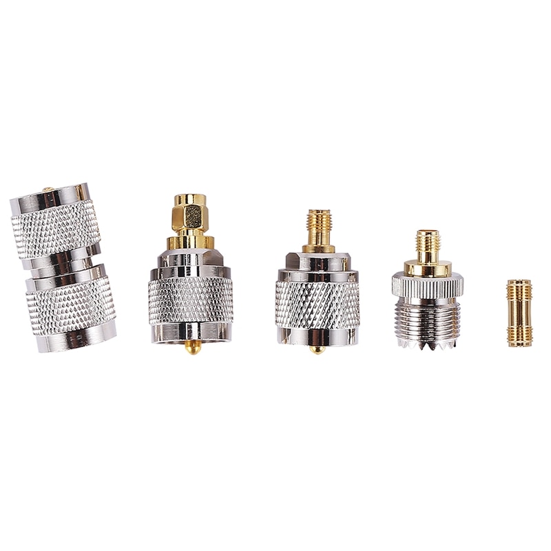 Sma-stecker auf  so239 rf koaxialkabel (7.8 zoll) mit 5 adaptersets, sma-auf-uhf-kabel, sma-auf-  so239/pl259 -adapterset