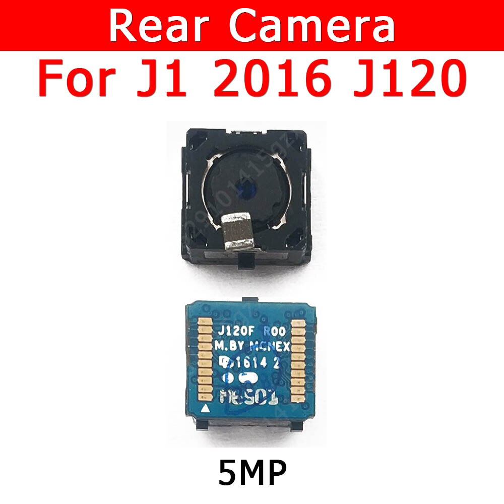 Originele Rear Back Camera Voor Samsung Galaxy J1 J120 Belangrijkste Camera Module Mobiele Telefoon Accessoires Vervangende Onderdelen
