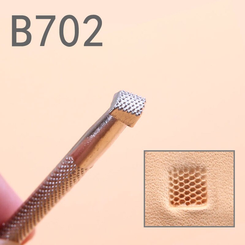 DIY Engraving Tools Handmade Metal Stamp and Die Sets Stamping Tool Leather Craft Working Flowers Embossing Patterns Carving: B702