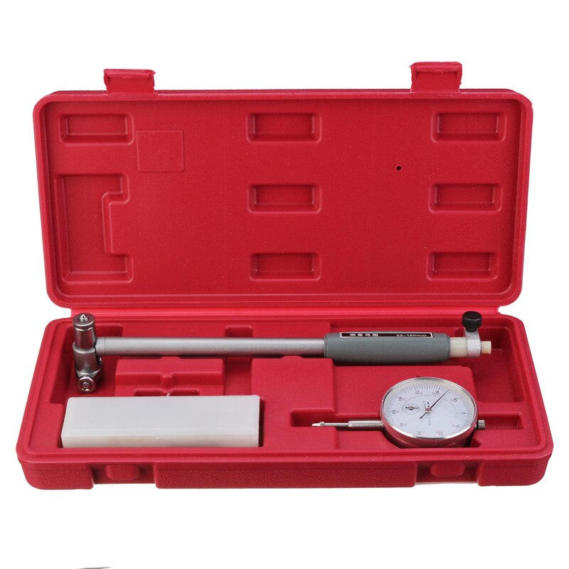 Dial Bore Gauge 50-160mm 0.01mm Metric Cylinder Internal Small Inside Measuring Probe Gage Dial Indicator Precision Measuring