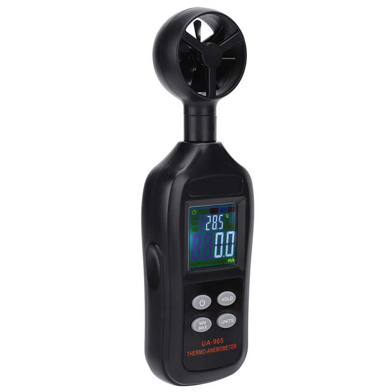 UA965 High Accuracy Mini Digital Anemometer Handheld Wind Speed Meter Measuring Tools Wind Speed Measurement