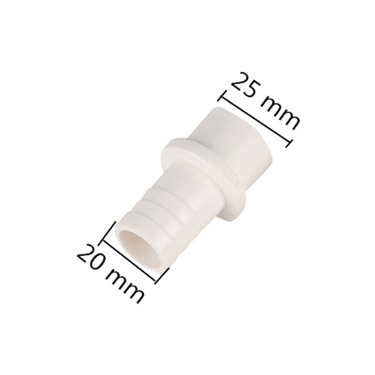 Upvc slange pagodeforbindelse udvendig diameter 25mm to 12/16/20mm med modhager reducerende samling kunstvanding akvarium dræningssystem kobling: Guld