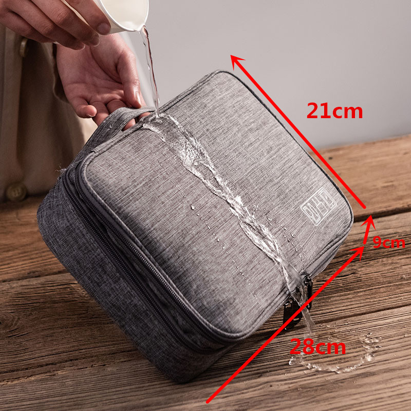 Large Capacity Organizer Bag Travel Cable Storage Multifunction Digital Storage Bag Gadget Organizer Digital Pouch Storage