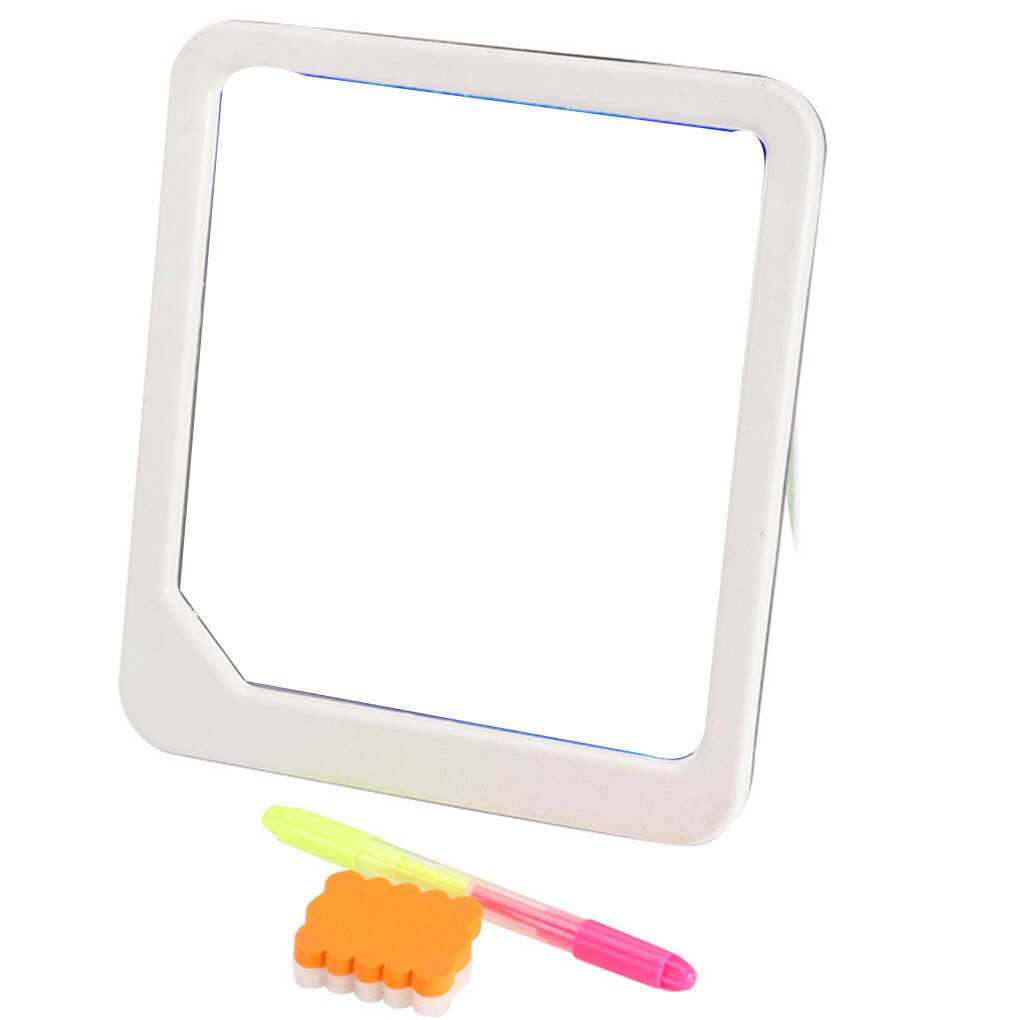 Zauberhaftes zeichenpad, LED-schreibtafel, kunststoff-kunsttafel, freundlicher-klemmbrett, stift- und pinselset: 03