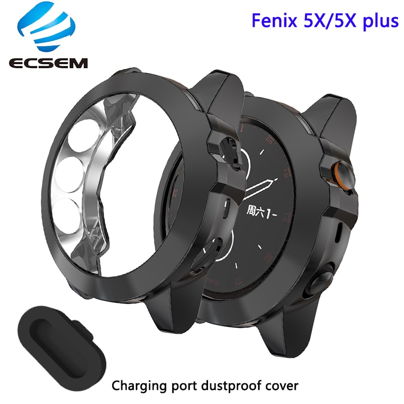 Beschermhoes Voor Garmin Fenix 5x Plus Horloge Accessoires Met Stofdicht Case Voor Fenix 5X Anti Shock Shell
