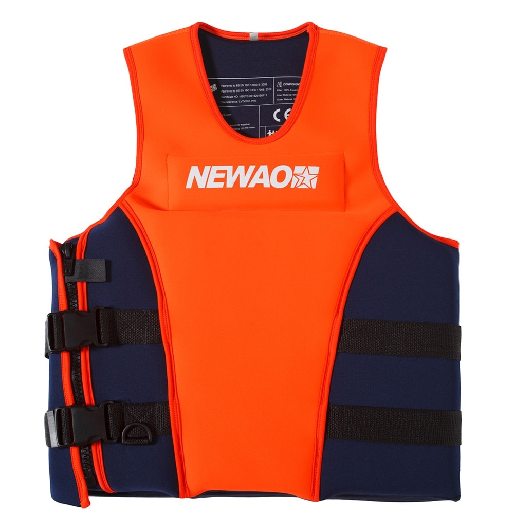 Salvavidas de neopreno para nadar para adultos, chaleco salvavidas de seguridad para esquí acuático, Wakeboard Zwemvest, Puddle Jumper para Kinderen