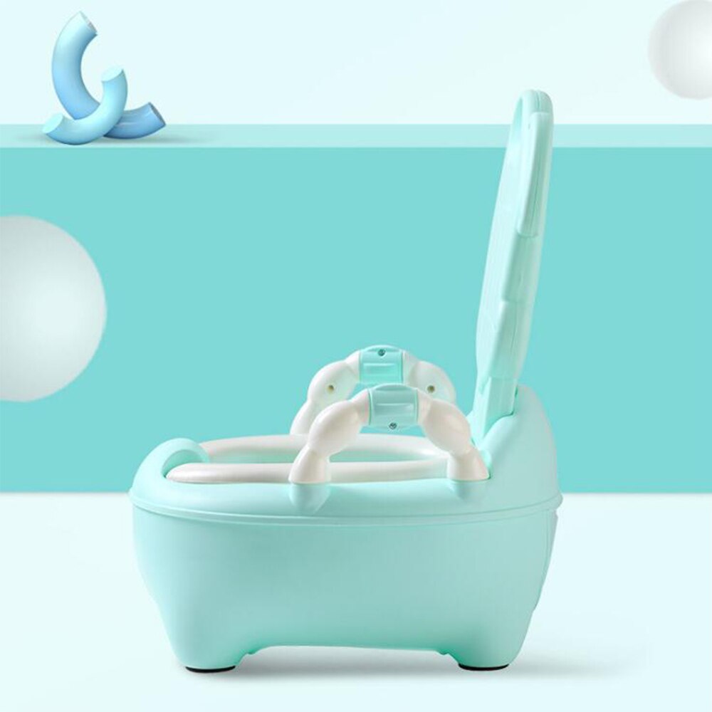 Orinal portátil de dibujos animados para niños y niñas, asiento de inodoro para bebé, orinal de entrenamiento, olla de viaje