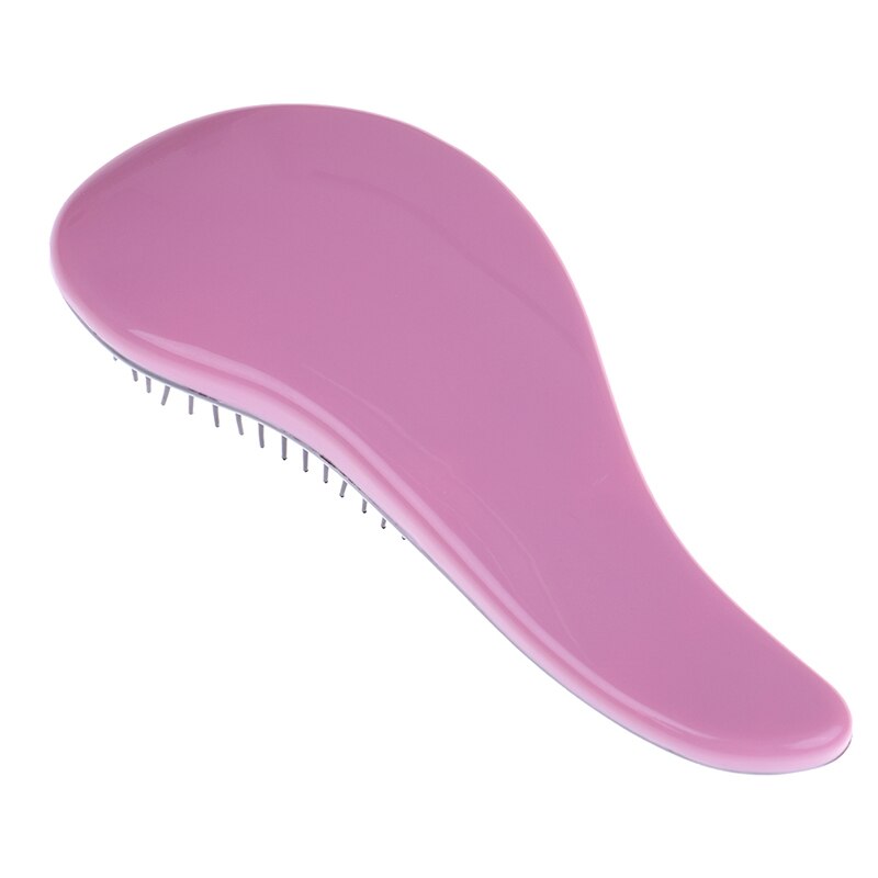 Brosse à cheveux Anti-statique Portable pour bébé et enfant, brosse pour Salon douce et démêlante avec poils secs et humides: 5