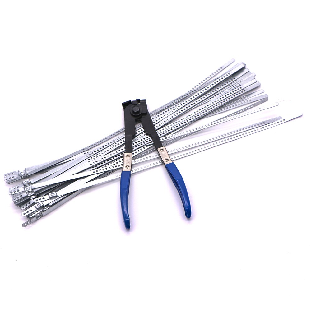 25 pieces of galvanized adjustable drive hose clamp fuel pipe worm gear size clamp hose clamp pipe clamp clamp set