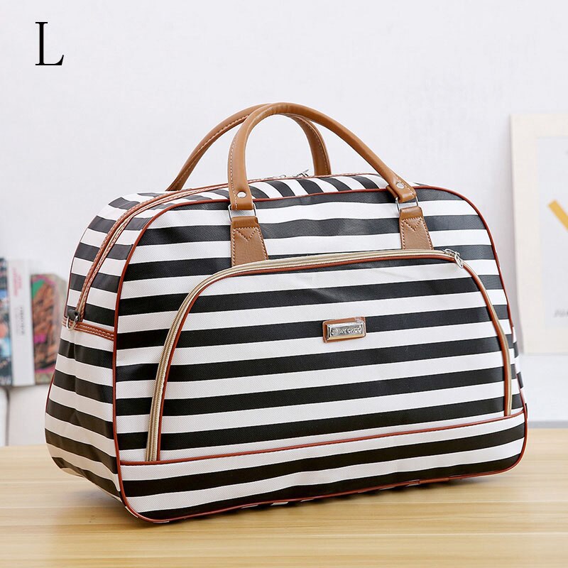 Wasserdicht Große Kapazität Frauen Reisetasche Wochenende Großen Duffle Taschen Weibliche PU Multifunktionale Hand Gepäck Schulter Tasche: L 6   Travel bag