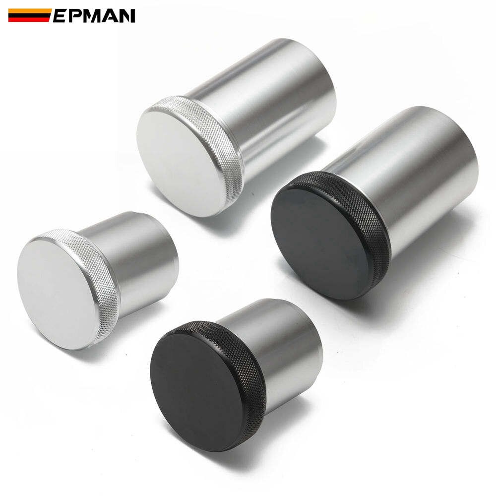 EPMAN Billet Aluminium Weld On Filler Neck + Cap 2"/1.5" Weld On Fuel Water Overflow Tank Splash Bowl, Fuel Tank Etc. EPYXG220