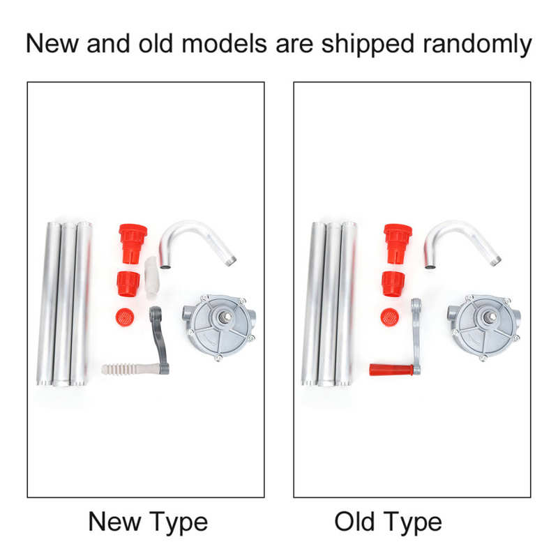 Manual Oil Extractor Gas Fuel Hand Pump Self Priming Dispenser 25mm / 1in Gasoline Hand Oil Pump