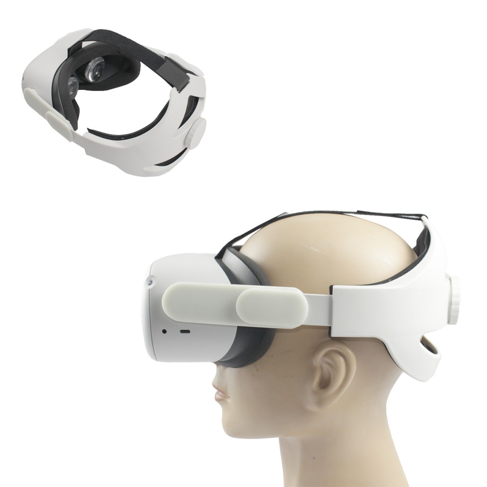 Adjustable For Oculus Quest 2 Head Strap VR Elite Strap Comfort Improve Supporting Forcesupport Reality Access Increase Virtual#