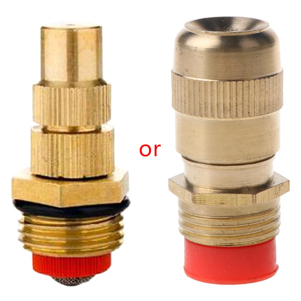 1/2 Inch Adjustable Fine Mist Water Spray Nozzle Lawn Gardening High Atomization