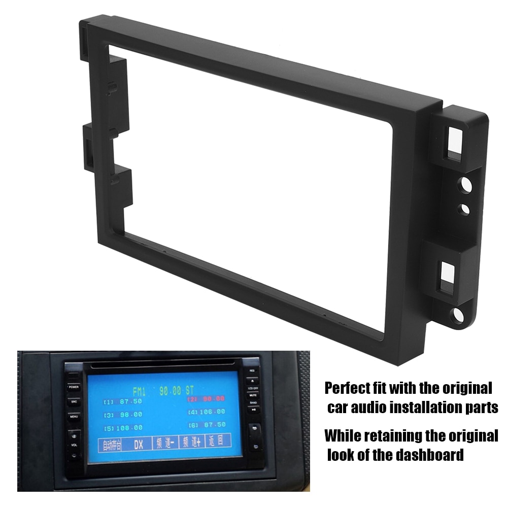 2 DIN Car Stereo Radio DVD Player Mount Modified Fascia Panel Frame Fits for Chevrolet Captiva / Lova Aveo
