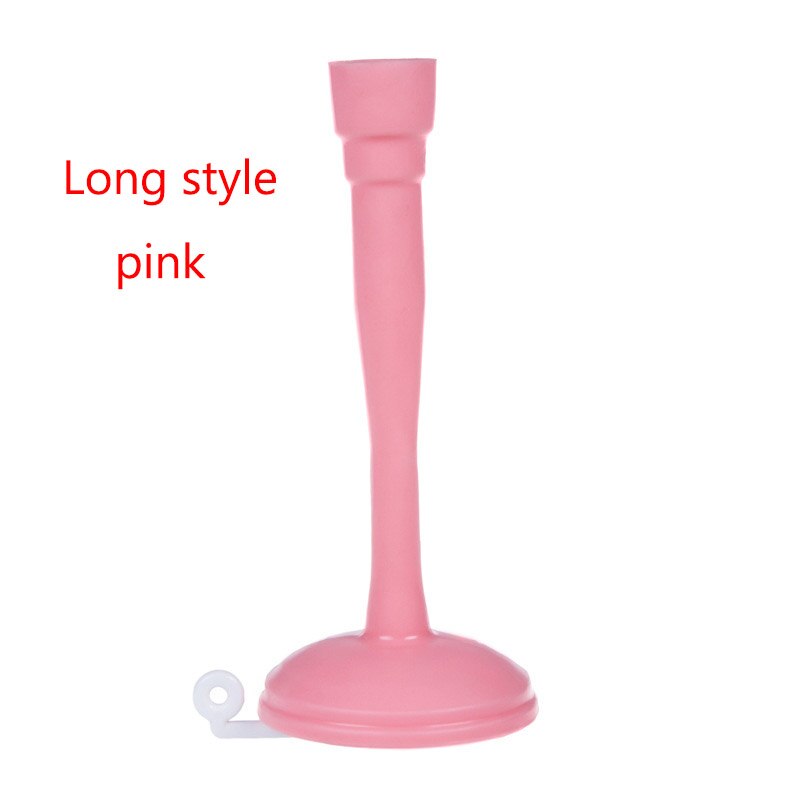 Water Saving Kitchen Faucet Sprayers Adjustable Tap Filter Nozzle Swivel Spout Faucet Kitchen Bathroom Accessories: long pink