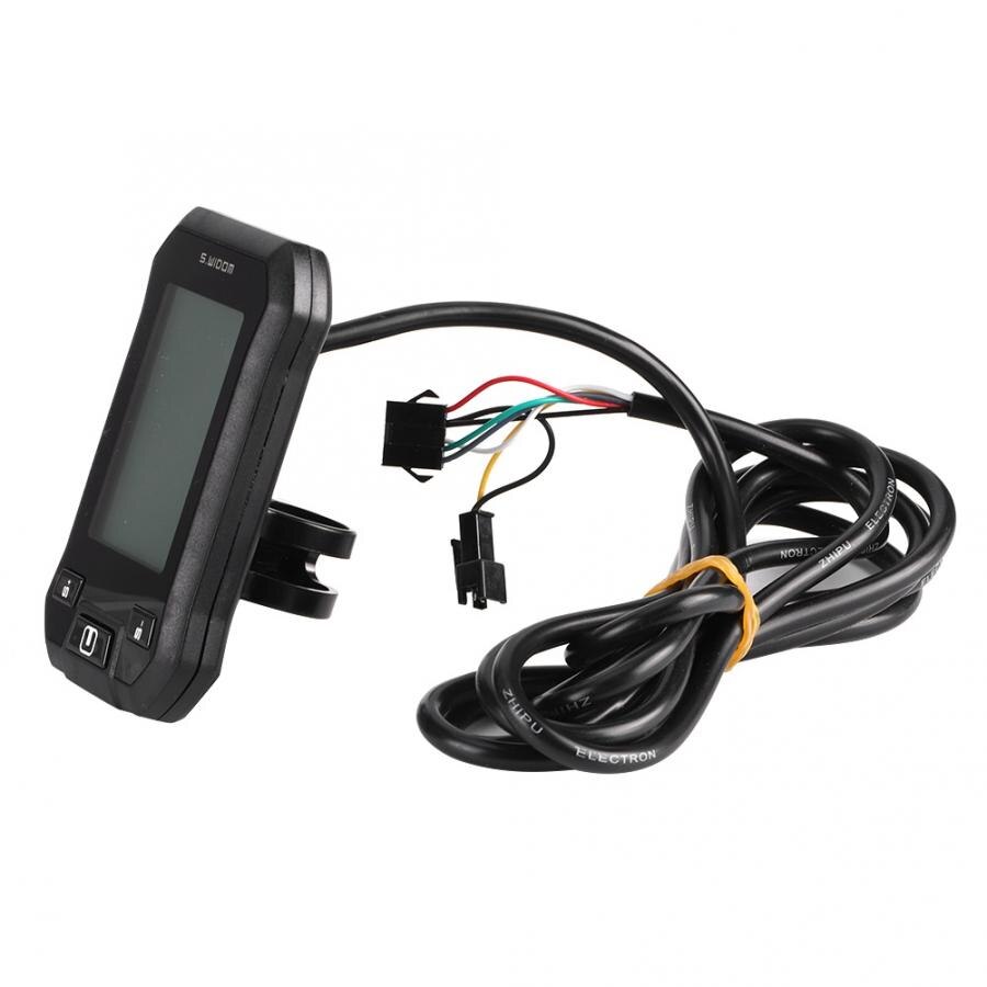 Elektrische Fiets Lcd Display Meter Controller Snelheid Batterij Power Indicator Scherm Voor E-Bike Scooter Motor 24V/36V/48V/60V 450W