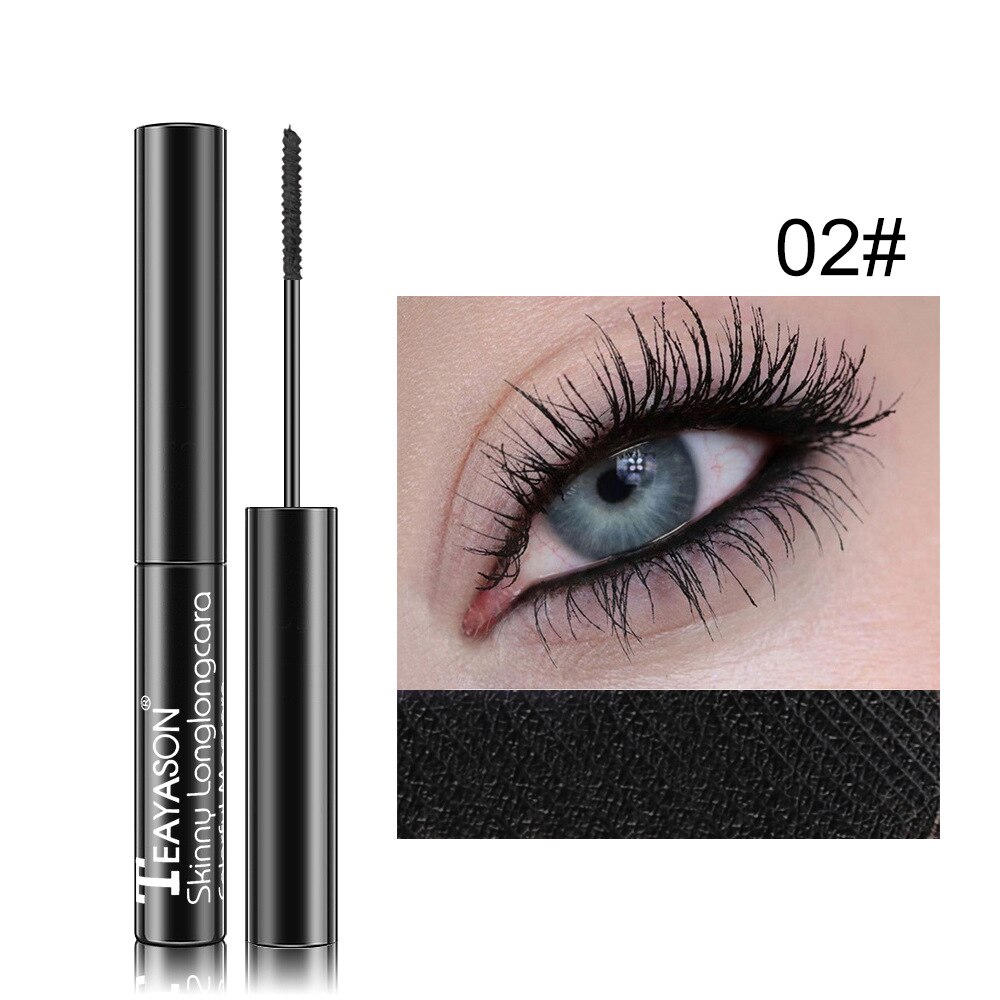 Kleur Mascara Waterproof Langdurige Blauw Groen Rood Zwart Wit Kleur Mascara Curling Verlenging Wimpers: 02