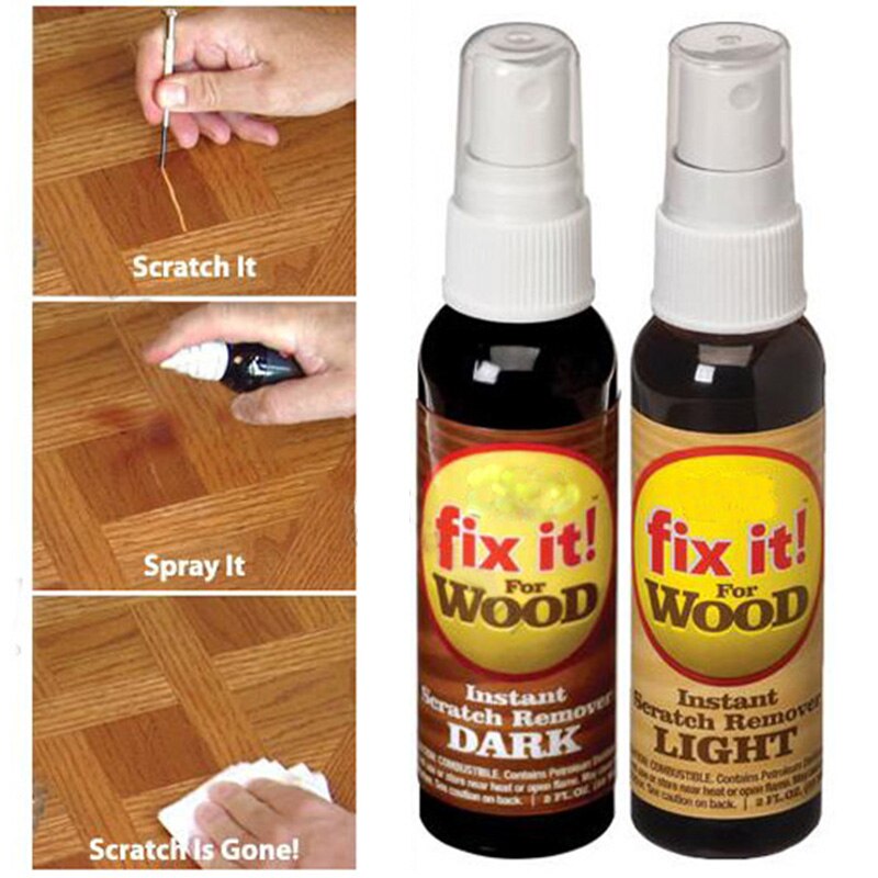 Newly Useful 2 Pcs Instant Fix Wood Scratch Remover Repair Paint for Wooden Table Bed Floor VA88