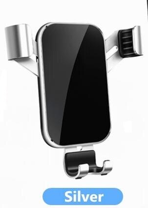 Telefon holder til nissan qashqai  j11 air interiør dashboard holder cell stand support car styling phone holder: Sølv