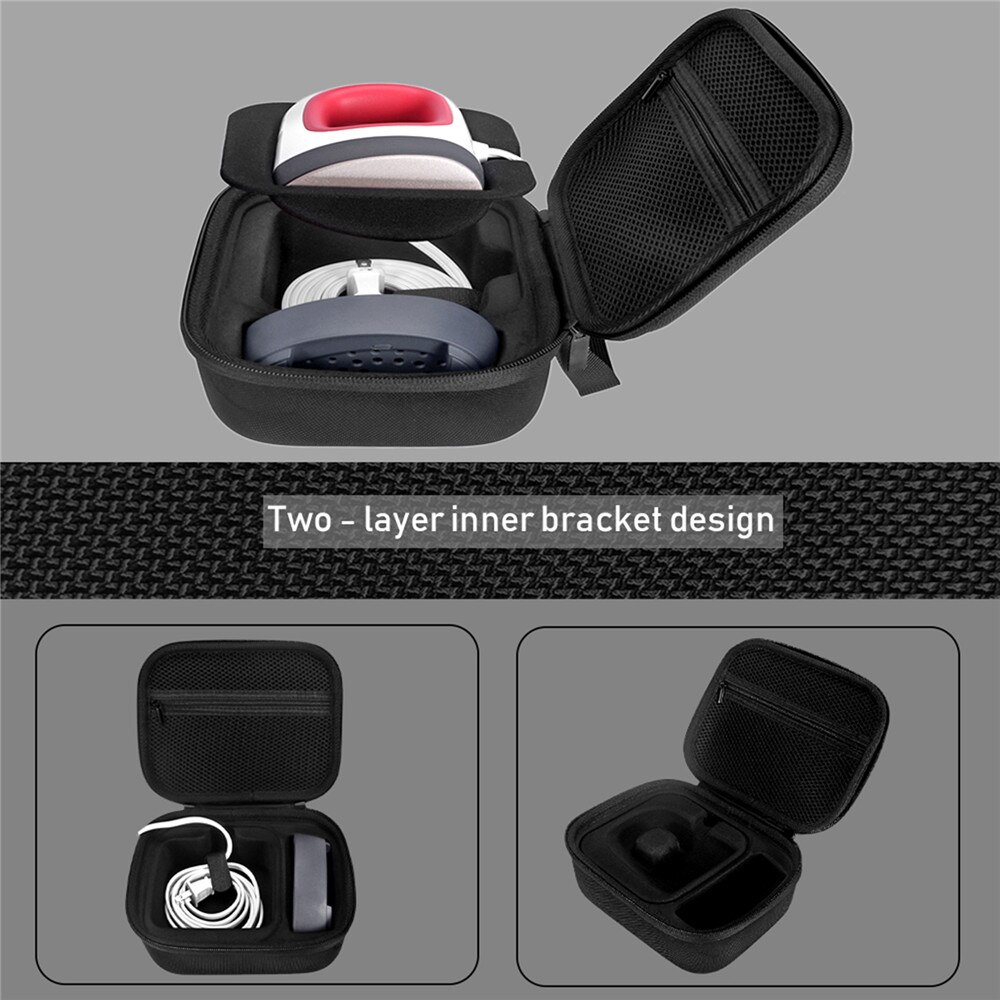 Hard EVA Case for Cricut Easy Press Mini Heat Press Machine and Charging Base Portable Handbag Storage Bag Travel Carrying Case