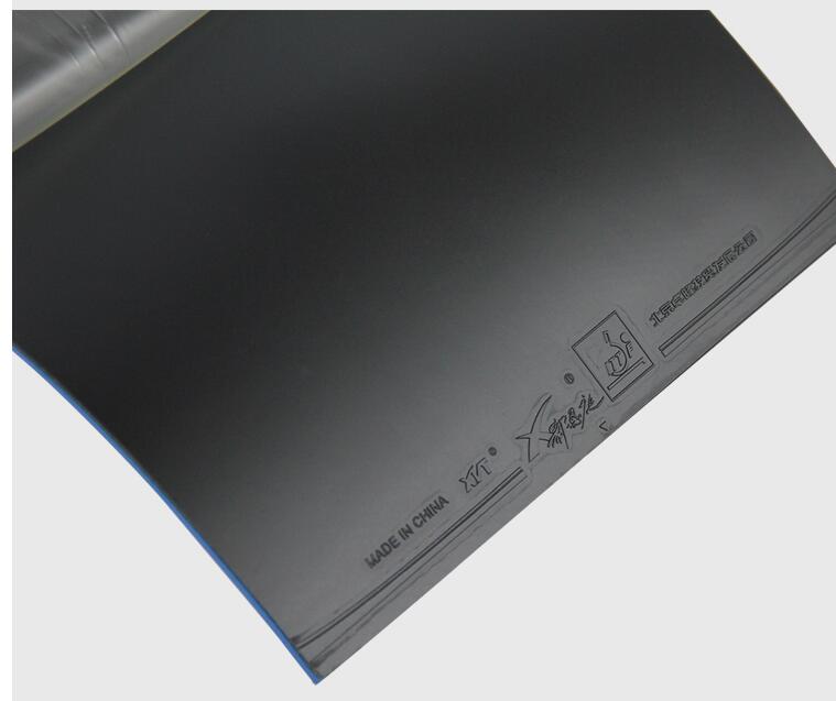 XVT-gomas de goma para tenis de mesa, gomas de pimpón con esponja para raqueta de Ping Pong, originales, ITTF: 1PC black