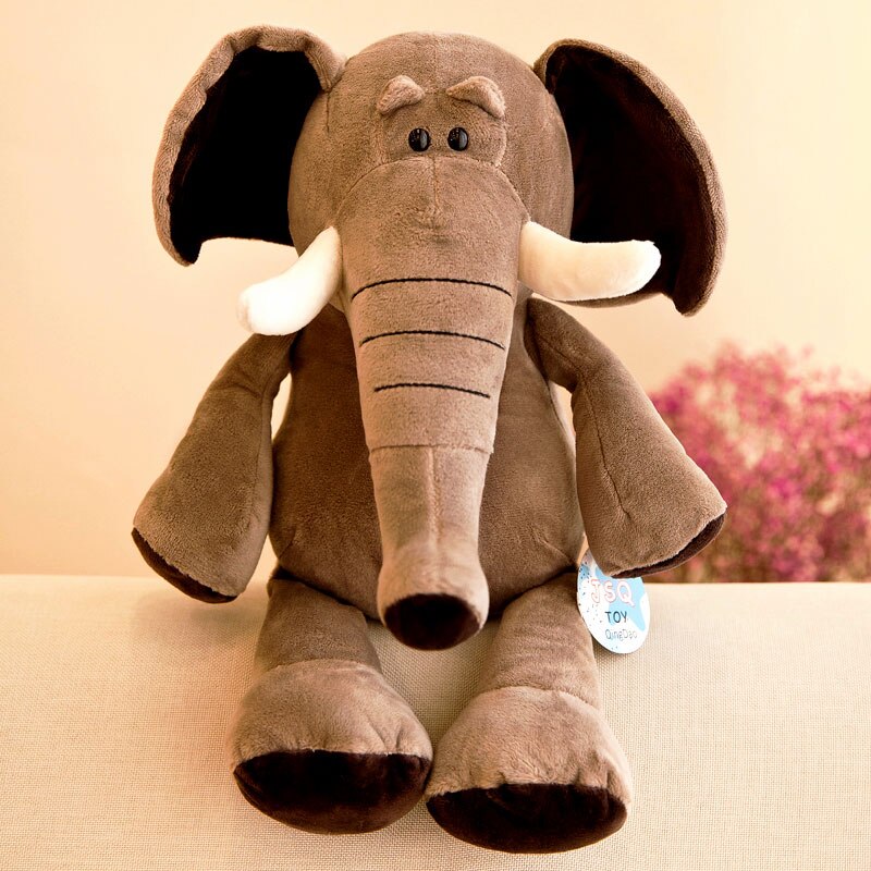 , , imitatie leuke knuffeldier speelgoed leeuw fawn speelgoed jsq , kwaliteitsborging, giften: 35cm / Elephant