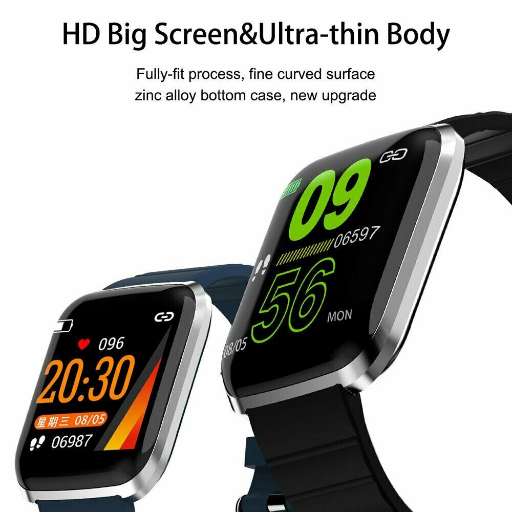 116 Pro Kleur Screen Smart Horloge Mannen Multi Sport Modi Hartslagmeter Bloeddruk Bloed Zuurstof Smartwatch Vrouwen Mannen