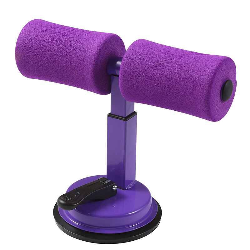 Get Up And Abdomen Sit Up Aid Self-Suction Fitness Equipment Portable Abdominal Crimp Strength Trainer Home Gym Muscle Training: Purple