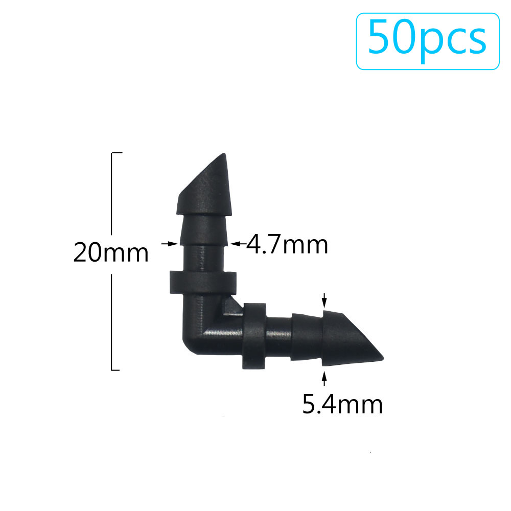 Trädgårdsslangkopplingar 3/5 slang t 1/4 4/7mm 1/8: Ljusgrön